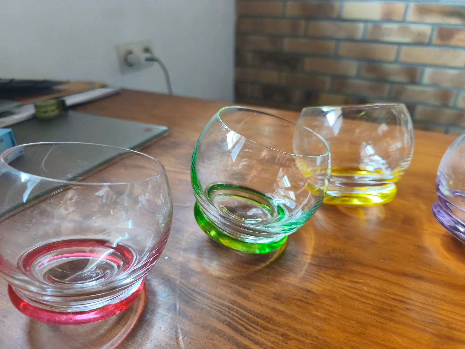Set van 6 omgekeerde glazen – photo 2